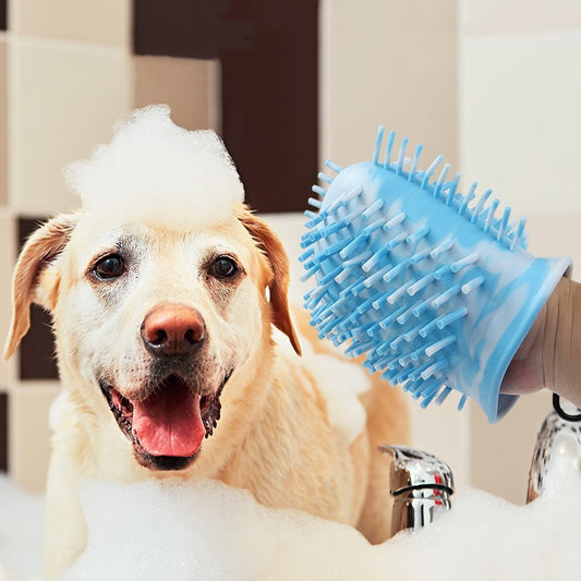 Soft Brush Paw Cleaner Cup – Quick Wash, Happy Pup