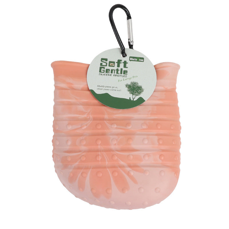 Soft Brush Paw Cleaner Cup – Quick Wash, Happy Pup