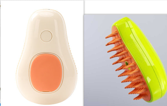 Steamy Cat Brush – Groom, Massage & Self-Clean Easily