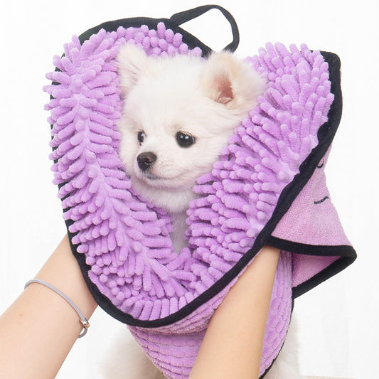 Cozy Quick-Dry Pet Towel – Dogs & Cats Love It
