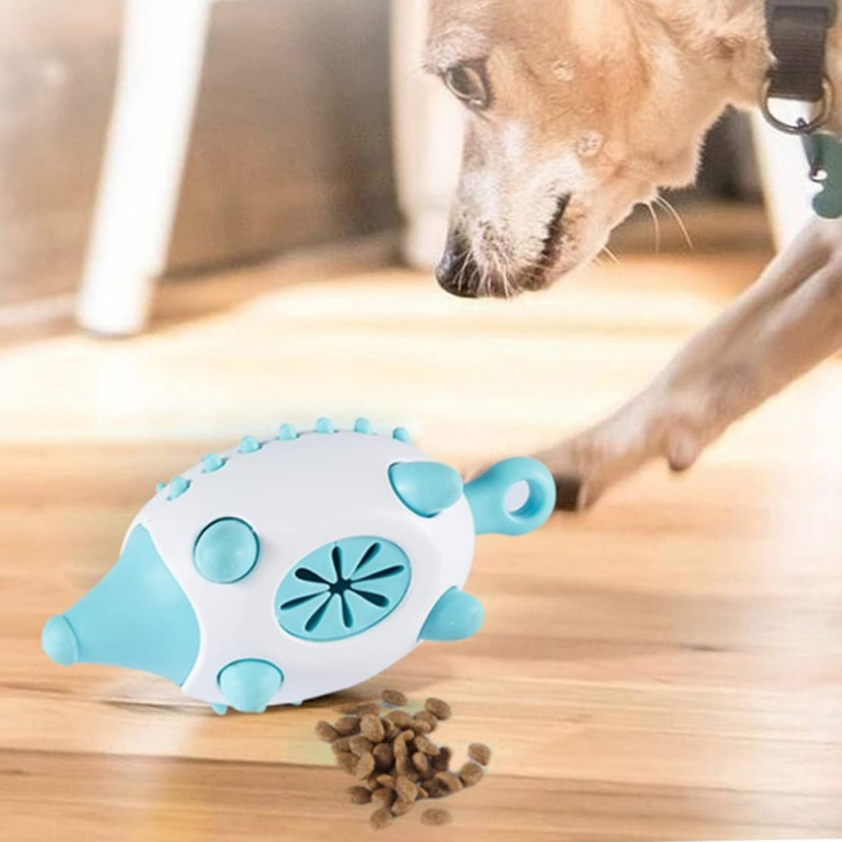 Fun & Durable Dog Toy – Treat Puzzle Ball