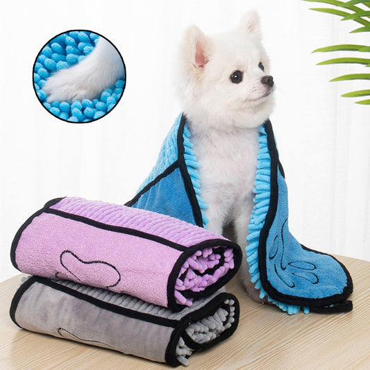 Cozy Quick-Dry Pet Towel – Dogs & Cats Love It