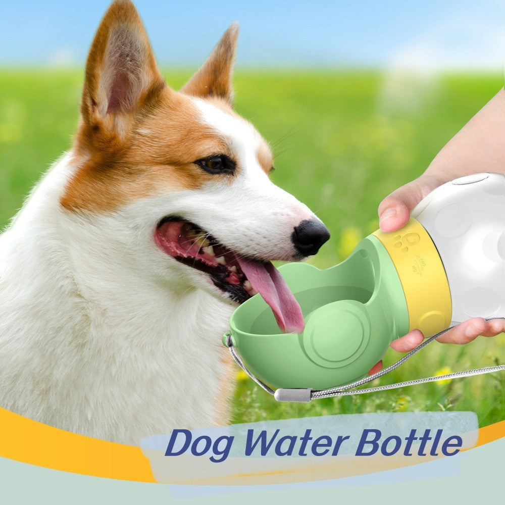 Hydration Made Simple – Leak-Proof Dog Water Bottle Walking Drinking Bottle Dogs Feeder