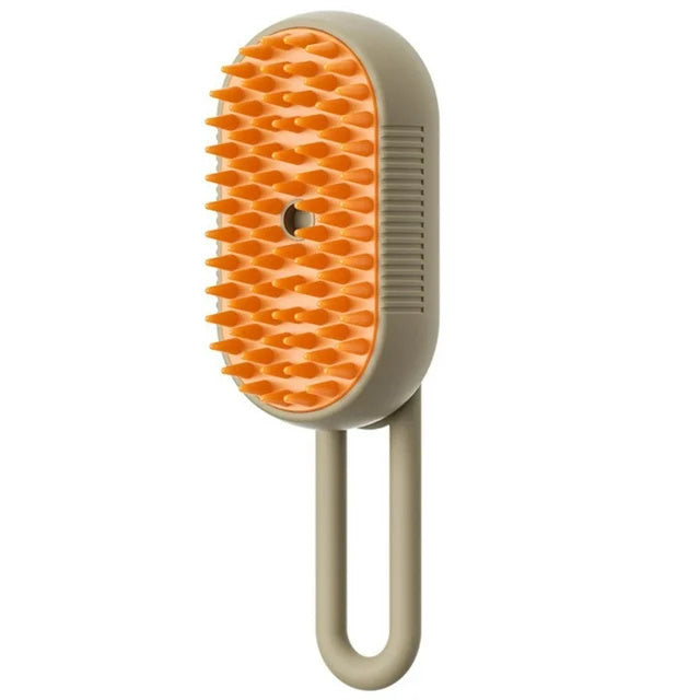 Steam Pet Brush – Groom, Massage & Remove Hair