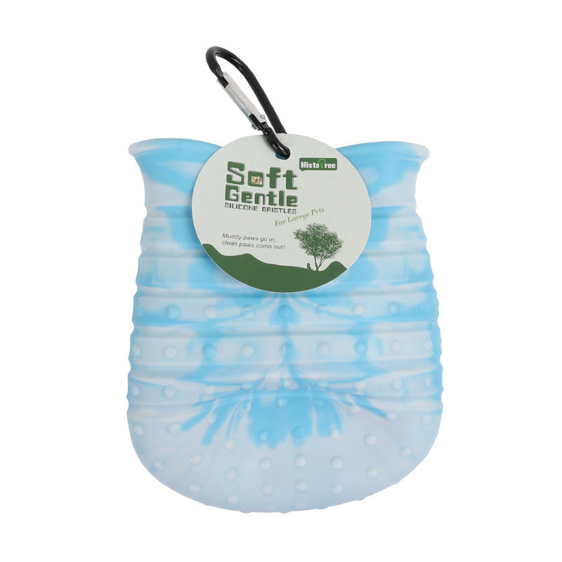 Soft Brush Paw Cleaner Cup – Quick Wash, Happy Pup
